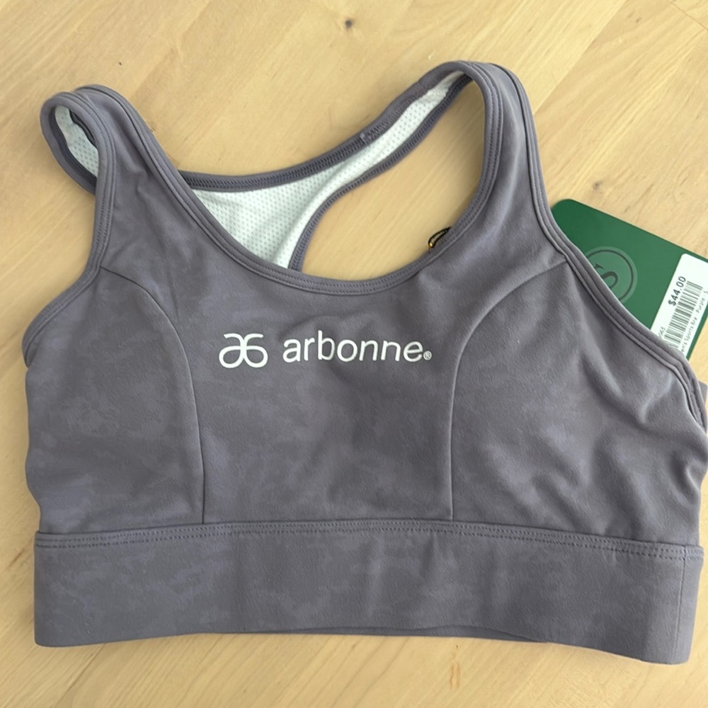 Arbonne sports bra size small
